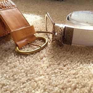 2 Designer Belts  Female